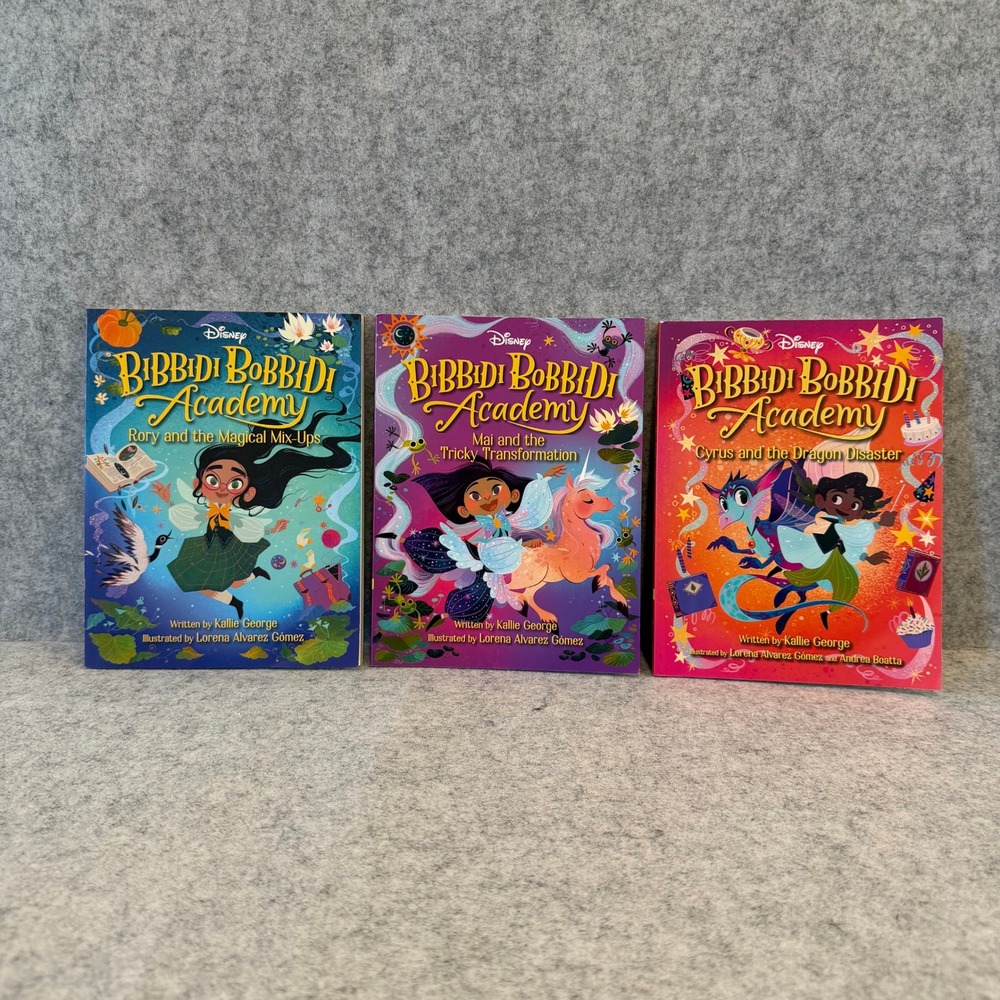 Set‎ of 3 Books Disney Bibbidi Bobbidi Academy Series